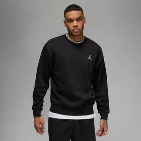 Nike Jordan Brooklyn Fleece Sweatshirt schwarz/weiß