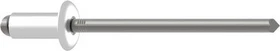 Gesipa A4 Edelstahl Flachrundkopf Blindniete 4x10mm, 500 Stück