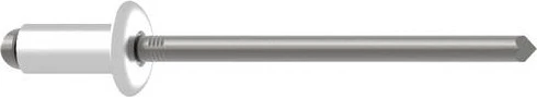 Gesipa A4 Edelstahl Flachrundkopf Blindniete 4x10mm, 500 Stück