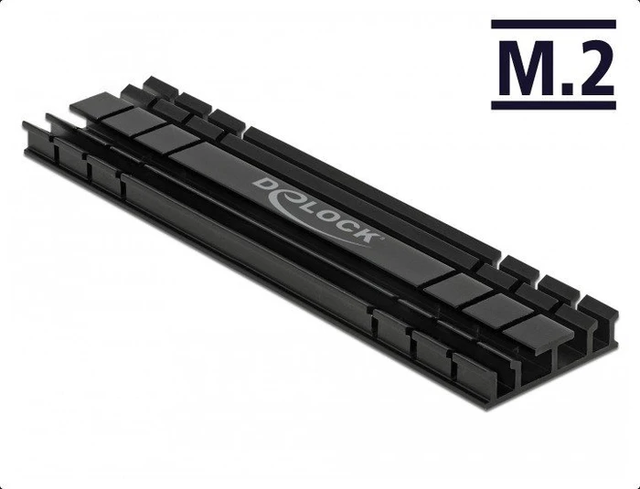 DeLOCK M.2 Flat Heat Sink 100mm
