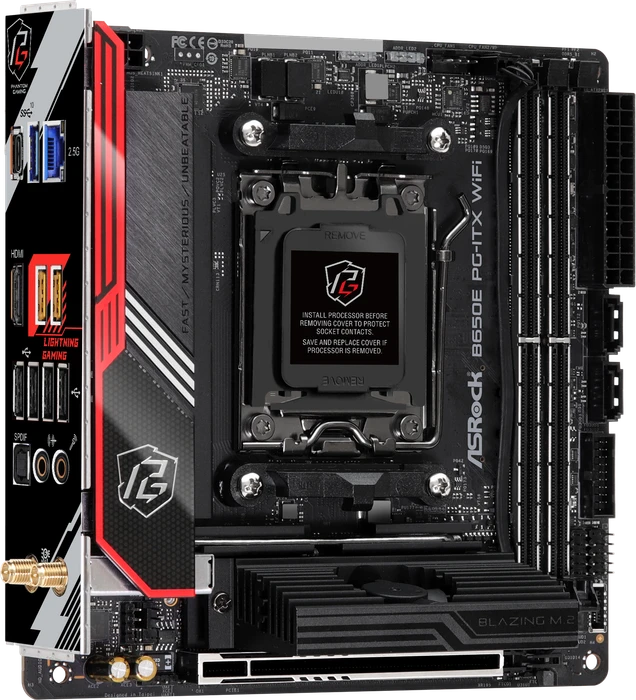 ASRock B650E PG-ITX WiFi (AMD AM5)