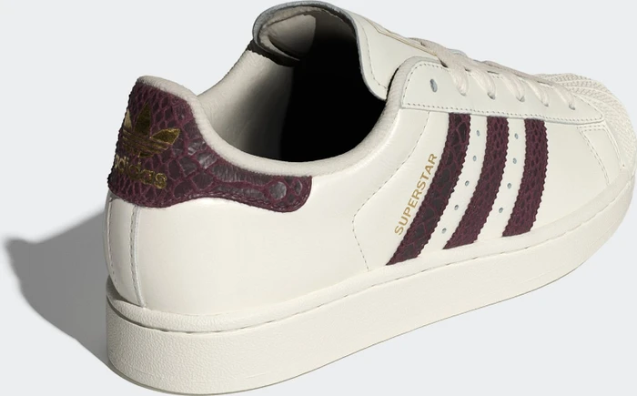 adidas Superstar II off white/maroon/gold metallic (Damen)
