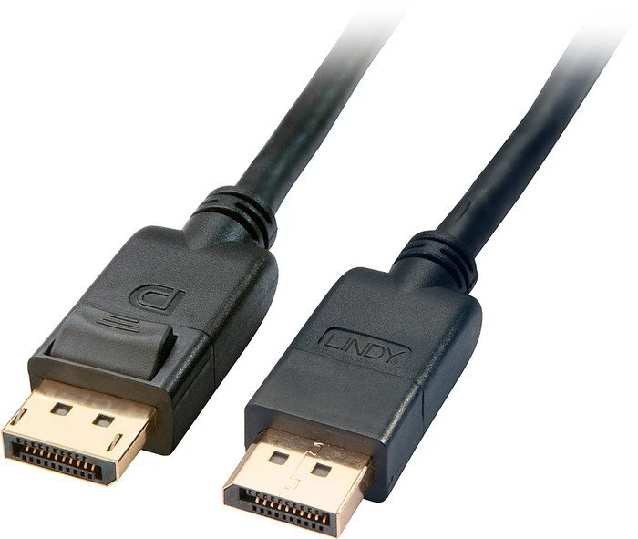 Lindy DisplayPort 1.2 Kabel schwarz, 2m
