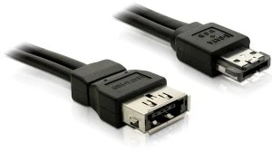 DeLOCK Power Over eSATA [eSATAp] Verlängerungskabel 1m