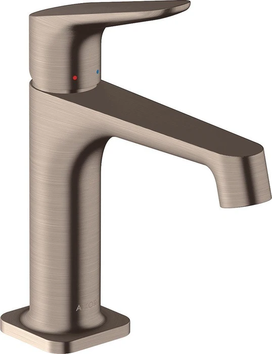 Hansgrohe Axor Citterio M 100 Waschbeckenarmatur mit Ablauffernbedienung brushed nickel