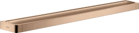 Hansgrohe Axor Universal Softsquare Reling Badetuchhalter 800mm polished red gold