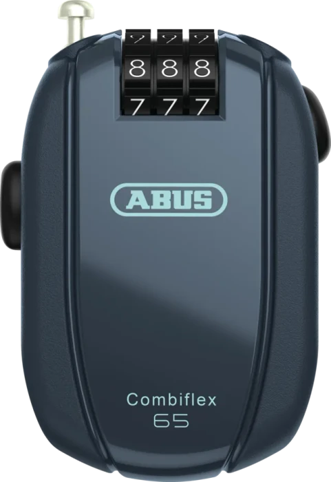 ABUS Combiflex StopOver 65 Kabelschloss, Zahlenkombination blau