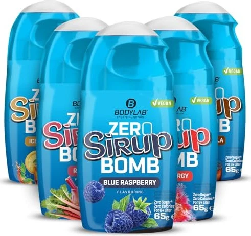 BodyLab24 Zero Sirup Bomb Mixed Box 325ml (5x 65ml)