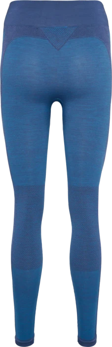 hummel CLEA Seamless Tight Hose lang riviera (Damen)
