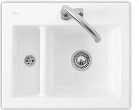 Villeroy & Boch Subway 620x510mm Einbau Becken reversibel weiß alpin