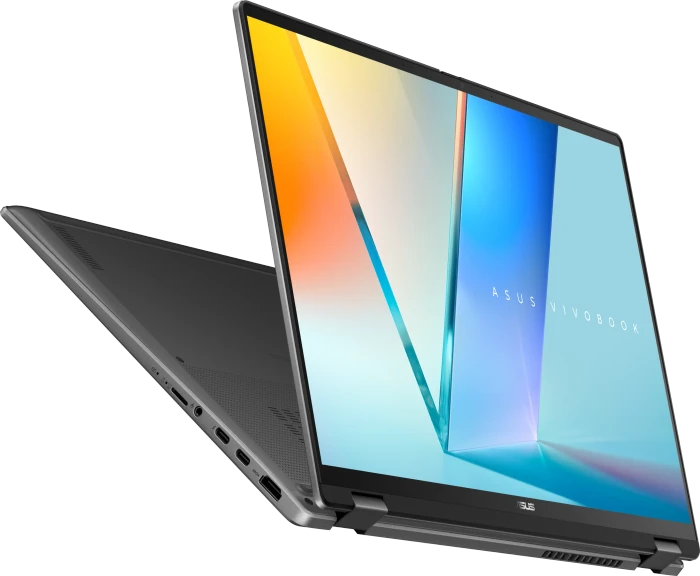 ASUS VivoBook S 16 Flip TP3607AA-SI058W, Matte Gray, Core Ultra 9 386H, 32GB RAM, 1TB SSD, DE