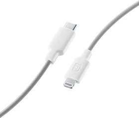 Cellularline Style Color Cable USB-C/Lightning 1m weiß