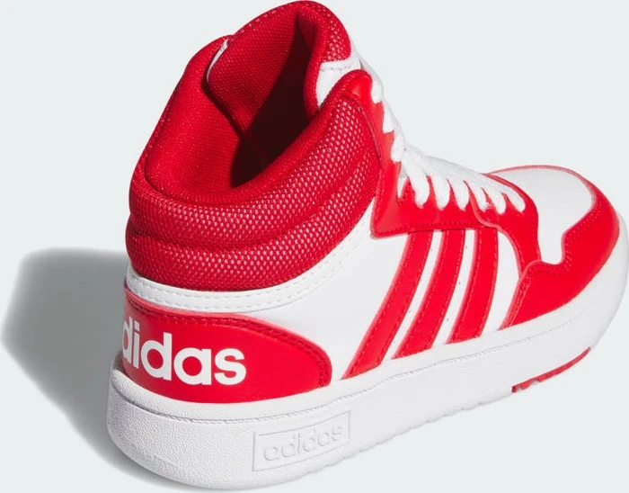 adidas Hoops Mid cloud white/better scarlet (Junior)