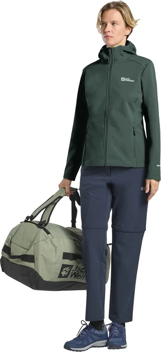 Jack Wolfskin Bornberg Hoody Funktionsjacke sago palm (Damen)