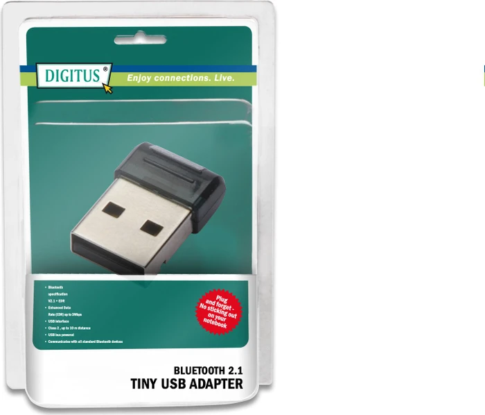 Digitus DN-3021-1, Bluetooth 2.1, USB-A 2.0 [Stecker]