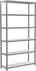 Schulte Lagertechnik Multiplus 250 Schwerlastregal 130x250x40cm verzinkt