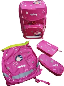 Ergobag Pack MähdreschBär Schulrucksack-Set, 7-tlg.