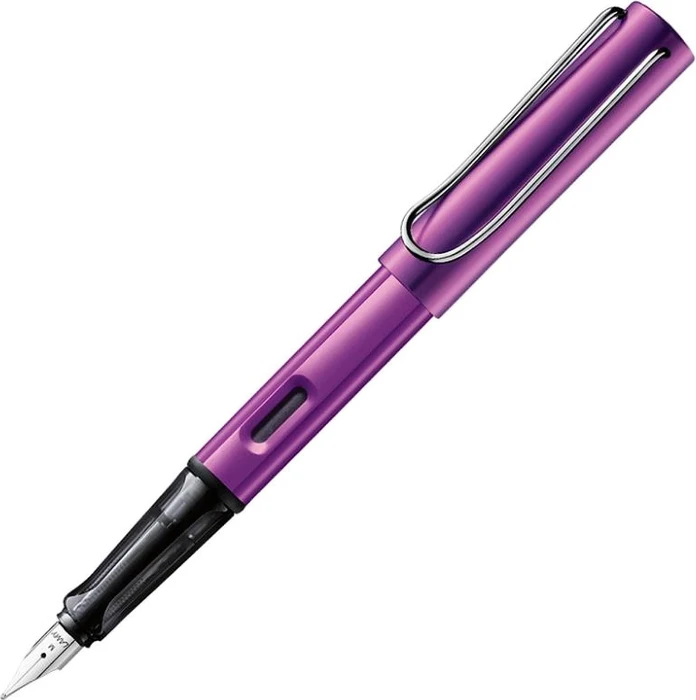 Lamy AL-star Special Edition 2023 lilac, rechte Hand, fein