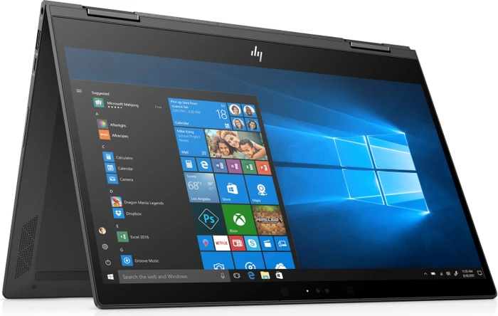 HP Envy x360 13-ag0009ng, Dark Ash Silver, Ryzen 7 2700U, 8GB RAM, 256GB SSD, DE