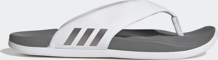 adidas Comfort Adilette cloud white/taupe metallic/grey three (Damen)