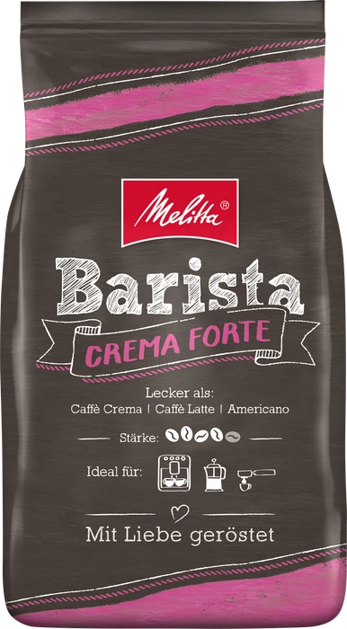 Melitta Barista Crema Forte Kaffeebohnen, 1.00kg – Bild 2 von 2