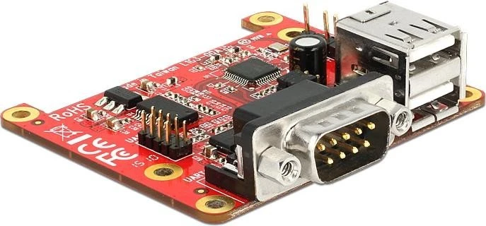 DeLOCK Pi USB 2.0/RS-232 I/O Modul (62649)