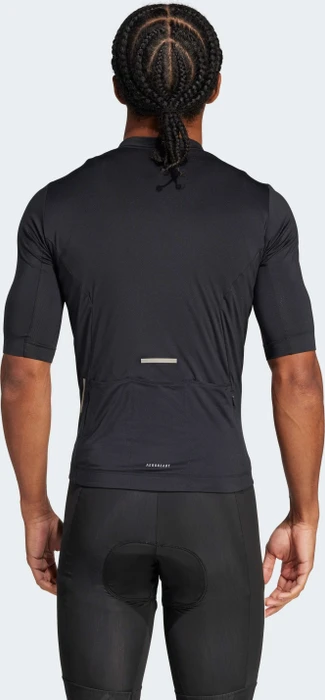 adidas Tempo 3-Streifen Trikot kurzarm schwarz (Herren)