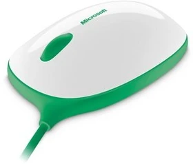 Microsoft Express Mouse grün/weiß, USB (T2J-00017)