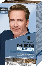 Schwarzkopf Re-Nature Re-Pigmentierungs-Creme Mittelblond bis Mittelbraun für Männer