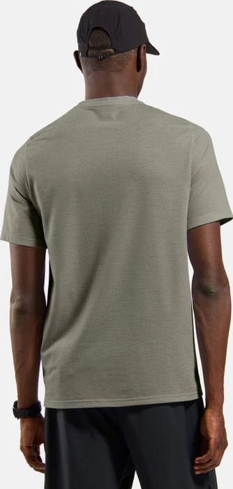 Odlo Active 365 Linencool Laufshirt kurzarm agate gray melange (Herren)
