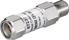 Wentronic Goobay Mini Koaxialkabel-Verstärker 18dB (DVB-T/SAT)
