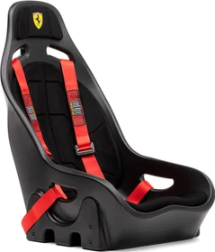 Next Level Racing Elite ES1 Racing Simulator Seat Scuderia Ferrari Edition, schwarz/rot