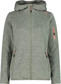 CMP Knit Tech Fleece Hoody Jacke avocado/pistacchio (Damen)