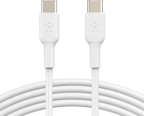Belkin BoostCharge USB-C to USB-C Cable with Strap 2.0m weiß