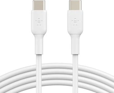 Belkin BoostCharge USB-C to USB-C Cable with Strap 2.0m weiß