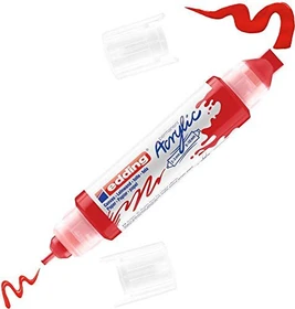 edding 5400 Acrylmarker 3D Double Liner rot