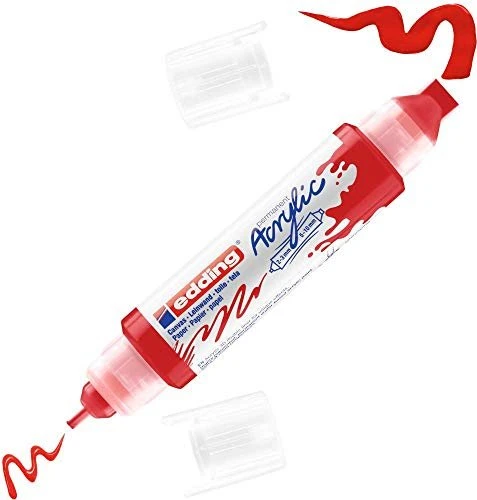 edding 5400 Acrylmarker 3D Double Liner rot