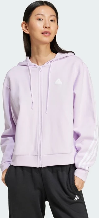 adidas Future Icons 3-Streifen Hoodie ice lavender (Damen)
