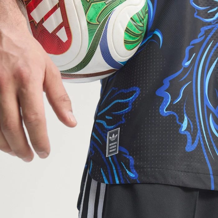 adidas FIFA WM 2026 Argentinien Authentic Auswärtstrikot black/lucid blue/blue burst (Herren)