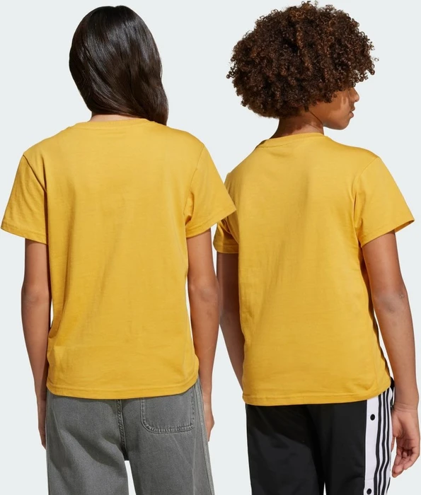 adidas Trefoil T-Shirt kurzarm preloved yellow (Junior)
