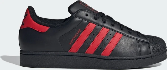 adidas Superstar II core black/better scarlet