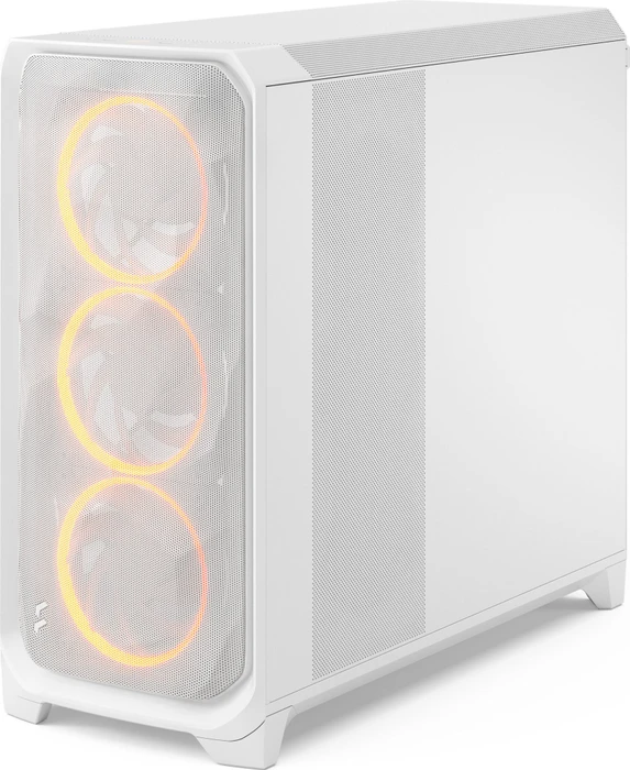 Fractal Design Meshify 3 XL RGB White TG Clear Tint, weiß, Glasfenster