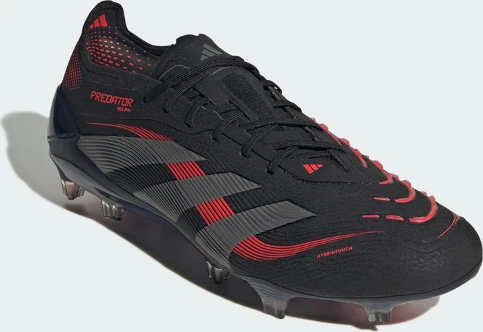 adidas Predator Elite FG core black/grey four/lucid red