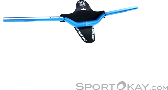 Spank Spoon 31.8mm/40mm/5° up/8.5° back Riser Lenker 800mm blau
