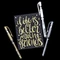 Uni-Ball Signo Broad UM-153 Metallic Gelroller sortiert, 4er-Set, Etui Vorschaubild