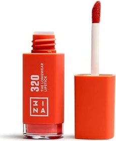 3INA The Longwear Lipstick 320 dark coral, 7ml
