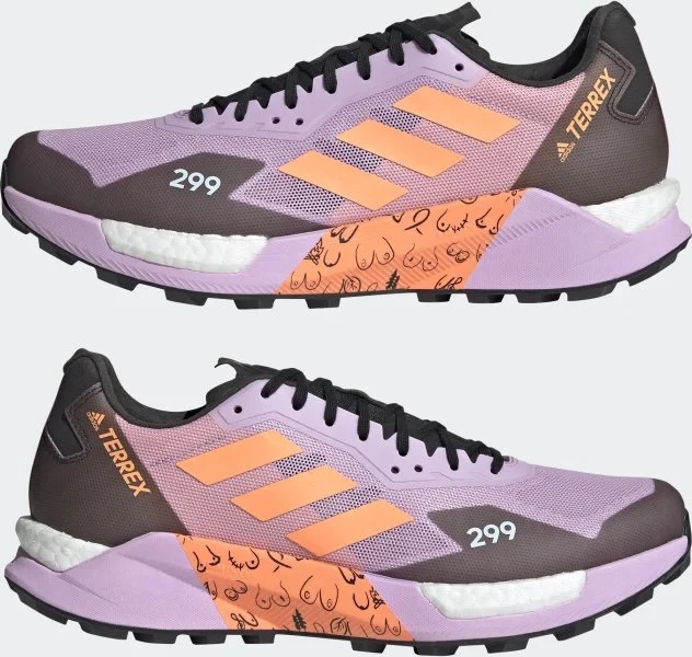 adidas Terrex Agravic Ultra bliss lilac/beam orange/pulse magenta (Herren)