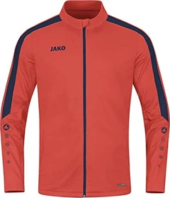 Jako Power Polyester Trainingsjacke flame/marine (Damen)