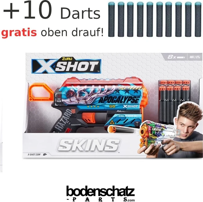 Zuru X-Shot Skins - Flux Illustrate