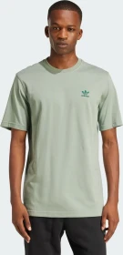 adidas Trefoil Essentials T-Shirt kurzarm silver green (Herren)